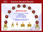 Designer Purse Handle HH-P4xx-268 For Beaded Designer Handbag