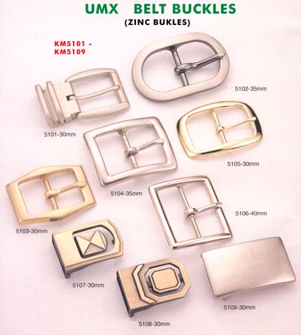 die-casted belt buckles model# 5101-5109