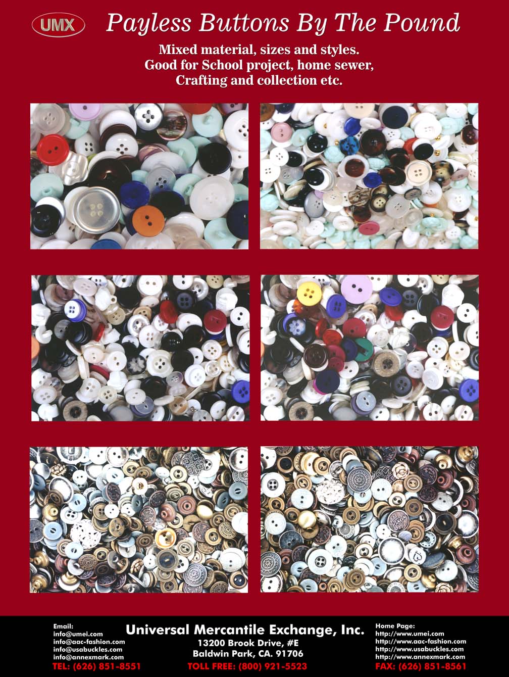 Large Picture of buttons-by-the-pound-catalogue The Cheap buttons Series