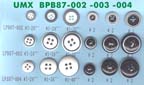 polyester button bpb87-002-004