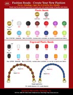 Bead Shops Catalogue: Wholesale Gold Beads, Silver Beads, Water Melon Beads and Engraved Plastic Beads