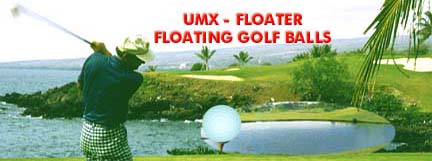 floater, floating golf balls