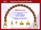Beaded Purse Handles HH-p4xx-192 For Lady Purses