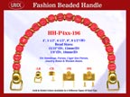 Designer Purse Handles HH-p4xx-196 For Beaded Designer Purse