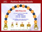 Beaded Purse Handles HH-P4xx-235 For Evening Purses
