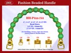 Beaded Purse Handles HH-P4xx-244 For Vintage Purses