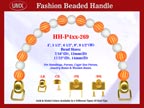 Designer Purse Handle HH-P4xx-269 For Beaded Designer Handbags