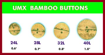 The Beauty Of Nature - Bamboo Buttons - BB0001