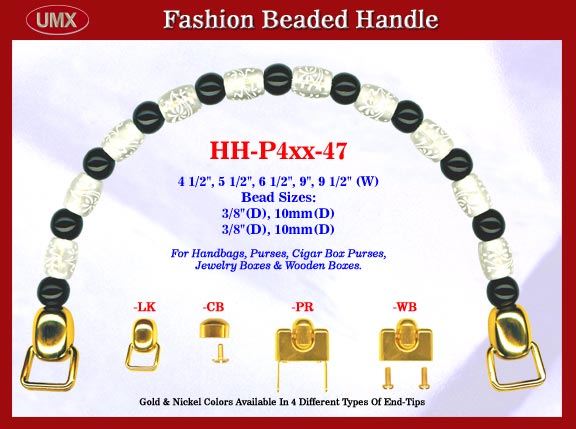 HH-P4xx-47 Stylish Purse Handle For Jewelry Box,Cigar Box Purse and Cigarbox Handbag