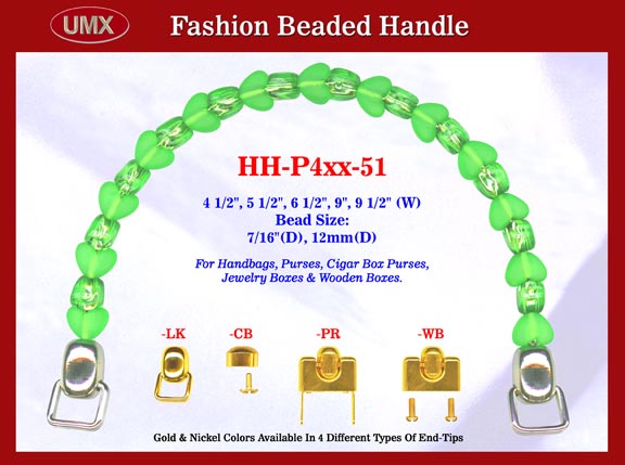 HH-P4xxN-51 Stylish Fashion Purse, Wood Jewelry Box, Cigar Box Purse, Wooden Cigarbox Handbag Beaded
Handle