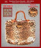 Fashion Designer Purse and Handbag Pattern - HR-DM Rattna Handle Series - Pattern 1